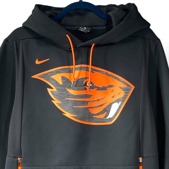 Nike Oregon State Beavers On Field Therma Fit PullOver Hoodie Sweatshirt Sz S - Picture 3 of 15